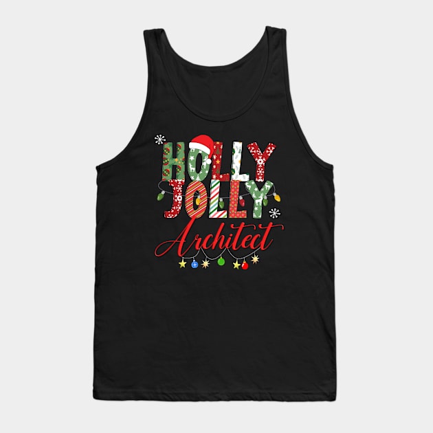 Holly Jolly Architect Tank Top by Blended Designs